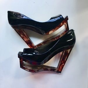 Black Patent Leather Jessica Simpson size 7